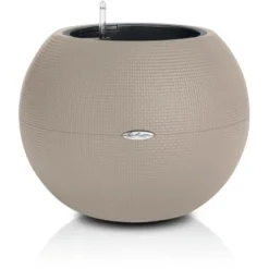 Lechuza Übertopf Puro Sandbraun Ø 50 Cm Mit Integriertem Erdbewässerungssystem