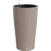 Lechuza Pflanzsäule Cilindro Cottage Sandbraun Ø 23 Cm Mit Erdbewässerungssystem -Günstiges Heissner Geschäft 4008789151483 4186 01
