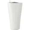 Lechuza Pflanzgefäß Delta Premium Ø 30 Cm X 56 Cm Weiß Hochglanz