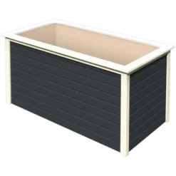 Karibu Hochbeet Gr. 2 Anthrazit 173 Cm X 89 Cm -Günstiges Heissner Geschäft 4010090390505 3739 4