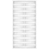 Sichtschutzzaun Element Longlife Romo Gerade Weiß 90 Cm X 180 Cm -Günstiges Heissner Geschäft 4033821004564