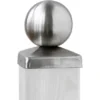 Zaun Zubehör Kugel-Pfostenkappe Edelstahl 9 Cm 2 Zaun Zubehör Kugel-Pfostenkappe Edelstahl 9 Cm -Günstiges Heissner Geschäft 4033821014938