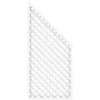 Sichtschutzzaun Anschlussgitter Longlife Weiß 90 X 180 Cm Auf 90 Cm