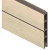 Zaun Zubehör Einzelprofil System WPC Classic Sand 15 Cm X 2,1 Cm X 178 Cm -Günstiges Heissner Geschäft 4033821033038