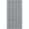 Sichtschutzzaun Element Jumbo WPC Grau 95 Cm X 179 Cm -Günstiges Heissner Geschäft 4033821033069