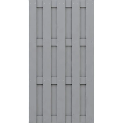 Sichtschutzzaun Element Jumbo WPC Grau 95 Cm X 179 Cm 3 Sichtschutzzaun Element Jumbo WPC Grau 95 Cm X 179 Cm
