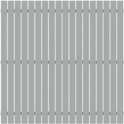 Sichtschutzzaun Element Squadra Grau 180 Cm X 180 Cm