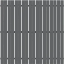 Sichtschutzzaun Element Squadra Anthrazit 180 Cm X 180 Cm