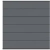 Sichtschutzzaun Element System WPC XL Anthrazit/Anthrazit 178 X 183 Cm -Günstiges Heissner Geschäft 4033821044928