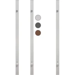 Torpfosten-Set 3fach Standardhöhe 8 Cm X 8 Cm