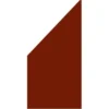 Sichtschutzzaun Element Board 90 Cm X 180/90 Cm Rot