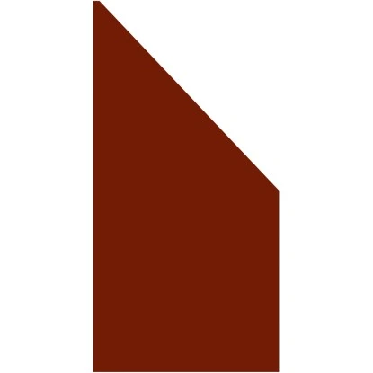 Sichtschutzzaun Element Board 90 Cm X 180/90 Cm Rot 4 Sichtschutzzaun Element Board 90 Cm X 180/90 Cm Rot – Bild 2