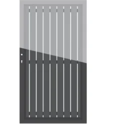 Sichtschutz-Element Einzeltor Squadra Alu