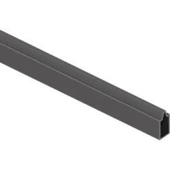 Sichtschutzzaun-Element Alu Zaun-Abschluss Unten Anthrazit 30 Cm X 233 Cm