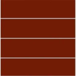 Sichtschutzzaun-Element Board XL Zaun-Set Rot 180 Cm X 180 Cm