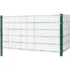 Doppelstabmattenzaun Metall 83 Cm X 201 Cm Grün -Günstiges Heissner Geschäft 4047883062028 freisteller 1