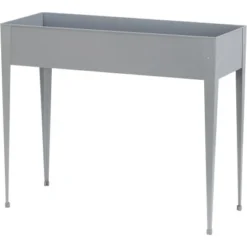 Hochbeet Metall 84 Cm X 100,5 Cm X 41 Cm Silber