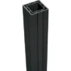 WPC-Pfosten Mit Kappe Inkl. Pfostenanker 240 X 7 X 7 Cm Anthrazit -Günstiges Heissner Geschäft 4048121262354 1