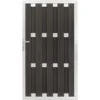 Sichtschutzzaun-Tür WPC Aluminium Anthrazit 180 Cm X 100 Cm -Günstiges Heissner Geschäft 4048121273312 10