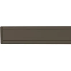 Elephant Alu-Pfostenset Color Line Braun 185 Cm X 6,8 Cm X 6,8 Cm