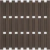 Elephant WPC Zaun Grace Line Braun 180 Cm X 180 Cm X 3,3 Cm -Günstiges Heissner Geschäft 4049849117230 2608 S 01