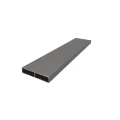 Elephant® Ersatz-Alu-Riegel Color Line 180 Cm X 7 Cm X 1,3 Cm Grau