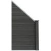 Home Deluxe WPC-Sichtschutzzaun Callado Grau Schrägelement 1 Home Deluxe WPC-Sichtschutzzaun Callado Grau Schrägelement -Günstiges Heissner Geschäft 4058166071033 11007200 3