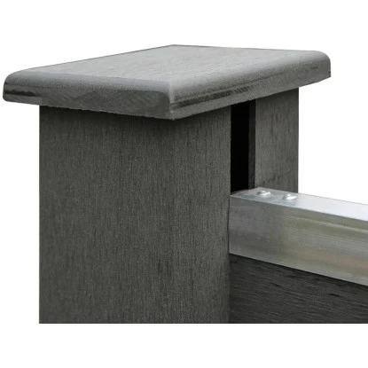 Home Deluxe WPC-Sichtschutzzaun Callado Grau Komplett-Set 3 Elemente 7 Home Deluxe WPC-Sichtschutzzaun Callado Grau Komplett-Set 3 Elemente – Bild 5