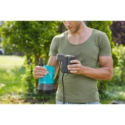 Gardena Klarwasser Tauchpumpe 2000/2 Li-18 -Günstiges Heissner Geschäft 4078500077781 3050 9