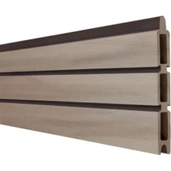 GroJa Steckzaun-Einzelprofil Solid-Rhombus 180 X 30 X 1,9 Cm Bi-Color Co-Ex.