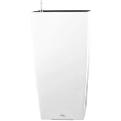 Pflanzwerk® Pflanzkübel Square 19 Cm X 10 Cm X 10 Cm Shiny Weiß