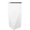 Pflanzwerk® Pflanzkübel Prism 80 Cm X 40 Cm X 40 Cm Shiny Weiß -Günstiges Heissner Geschäft 4250871645725 11001500 1