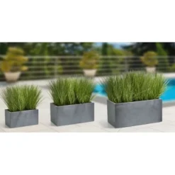 Gartenfreude Pflanzkübel 3er-Set Groß Grau 9 Gartenfreude Pflanzkübel 3er-Set Groß Grau -Günstiges Heissner Geschäft 4251083904228 4655 3