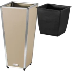 Amare Blumentopf Pur Fiberglas Design 28 Cm X 28 Cm X 61 Cm Beige 13 Amare Blumentopf Pur Fiberglas Design 28 Cm X 28 Cm X 61 Cm Beige -Günstiges Heissner Geschäft 4251083908233 4655 3