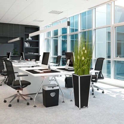 Amare Blumentopf Pur Fiberglas Design 33 Cm X 33 Cm X 76 Cm Schwarz 10 Amare Blumentopf Pur Fiberglas Design 33 Cm X 33 Cm X 76 Cm Schwarz – Bild 8