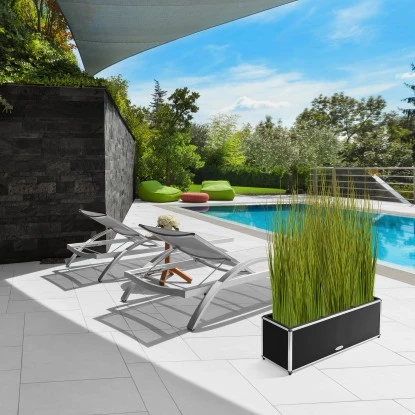 Amare Blumentopf Pur Fiberglas Design 275 Cm X 805 Cm X 275 Cm Schwarz 11 Amare Blumentopf Pur Fiberglas Design 275 Cm X 805 Cm X 275 Cm Schwarz – Bild 9