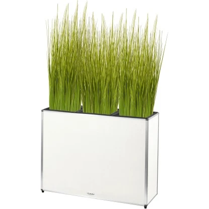 Amare Blumentopf Pur Fiberglas Design 28 Cm X 80 Cm X 61 Cm Weiß 4 Amare Blumentopf Pur Fiberglas Design 28 Cm X 80 Cm X 61 Cm Weiß – Bild 2