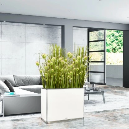 Amare Blumentopf Pur Fiberglas Design 28 Cm X 80 Cm X 61 Cm Weiß 9 Amare Blumentopf Pur Fiberglas Design 28 Cm X 80 Cm X 61 Cm Weiß – Bild 7