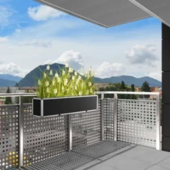 Amare Blumentopf Pur Fiberglas Design 205 Cm X 815 Cm X 205 Cm Schwarz -Günstiges Heissner Geschäft 4251083908523 4655 7