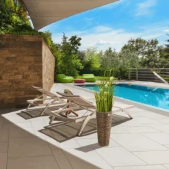 Gartenfreude Blumentopf Wasserhyazinthe 28 X 28 X 60 Cm Braun Kunststoffeinsatz -Günstiges Heissner Geschäft 4251083910427 4655 7