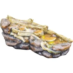 Granimex Bachlauf Chung Inkl. Pumpe Und LED-Beleuchtung