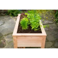 Westmann Hochbeet 120 Cm X 65 Cm X 75 Cm Natur -Günstiges Heissner Geschäft 4260280775647 1741 AB 03