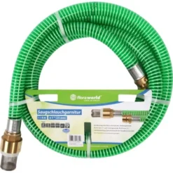 Floraworld Saugschlauchgarnitur 4 M Grün