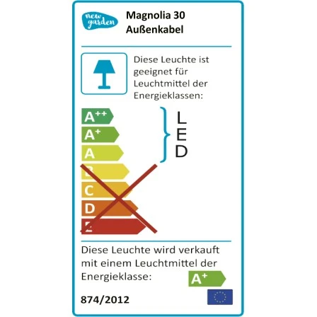 Beleuchteter Blumentopf Magnolia LED Ø 30 Cm X 29 Cm Weiß EEK: A+ 4 Beleuchteter Blumentopf Magnolia LED Ø 30 Cm X 29 Cm Weiß EEK: A+ – Bild 2