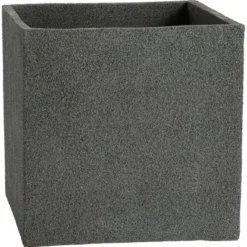 Pflanztopf 43,5 X 43,5 Cm Grau