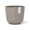 Ecopots Pflanztopf Oslo Mini Braungrau 16 Cm X 14 Cm -Günstiges Heissner Geschäft 43 11012100 Oslo16Taupe 00