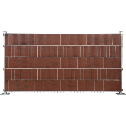 Floraworld PVC-Sichtschutzstreifen Holzoptik Braun 3 Floraworld PVC-Sichtschutzstreifen Holzoptik Braun