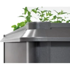 Biohort Schneckenschutz 6 X 207 X 60 Cm Für Metall-Hochbeet Dunkelgrau-Metallic