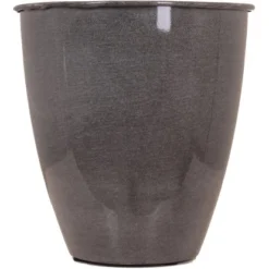 Metall-Vase Ø 32 Cm X 37 Cm Anthrazit