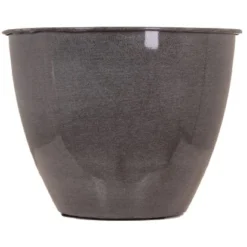 Metall-Topf Ø 26 Cm X 22 Cm Anthrazit